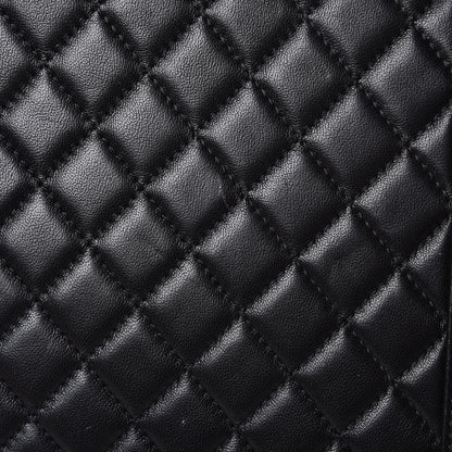 Chanel Lambskin Quilted Large Boy Flap Black 9 of 11