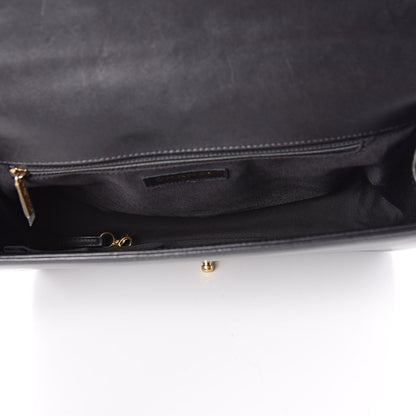 Chanel Lambskin Quilted Large Boy Flap Black 5 of 11