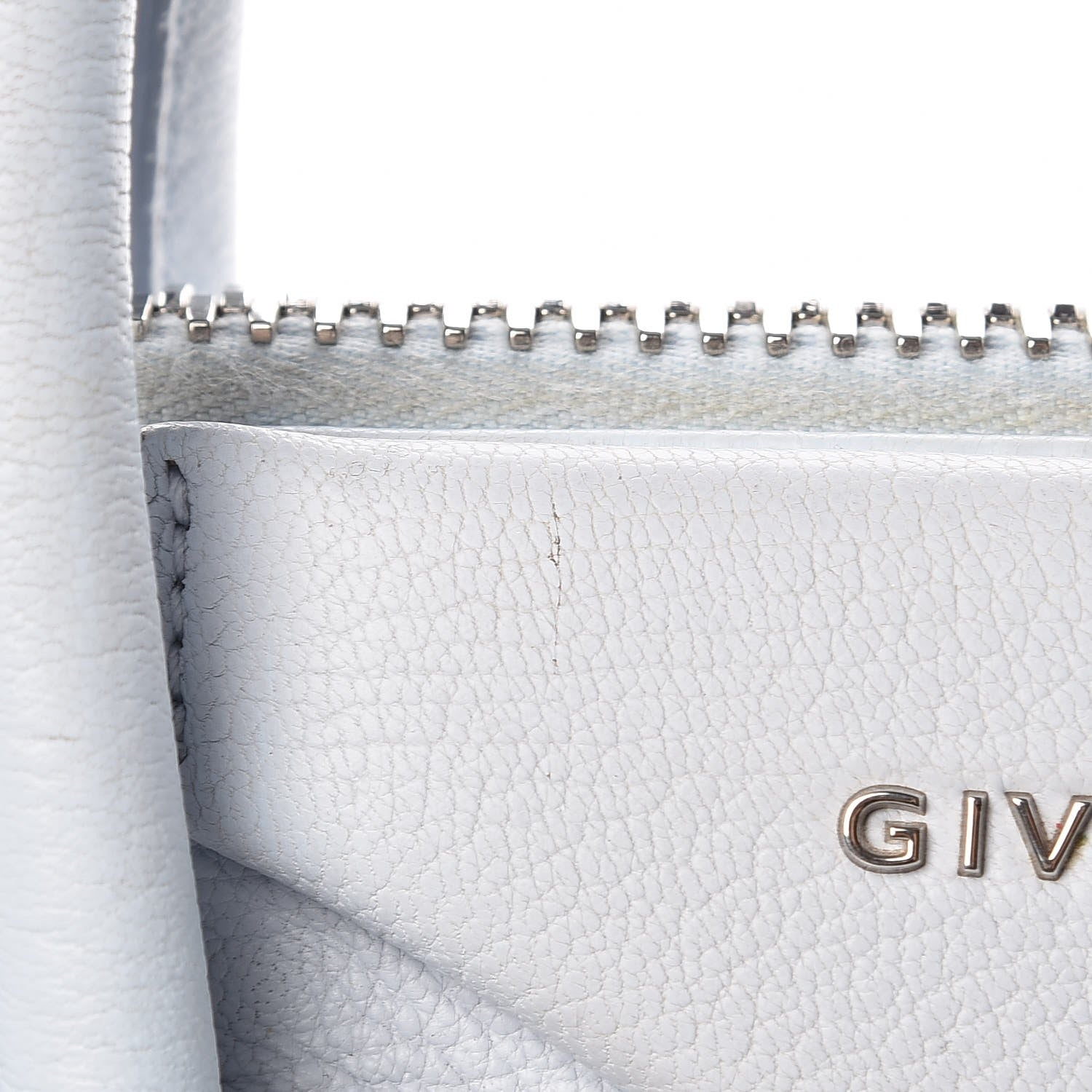Givenchy Sugar Goatskin Small Antigona Pale Blue 14 of 26