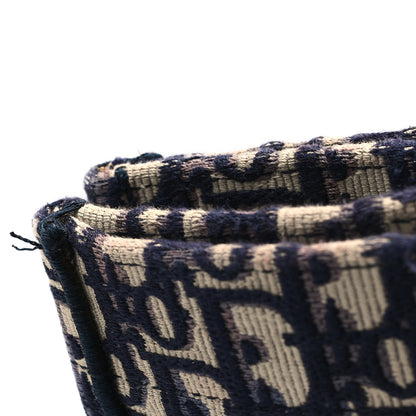 Christian Dior Oblique Large Book Tote Blue Multicolor 11 of 12