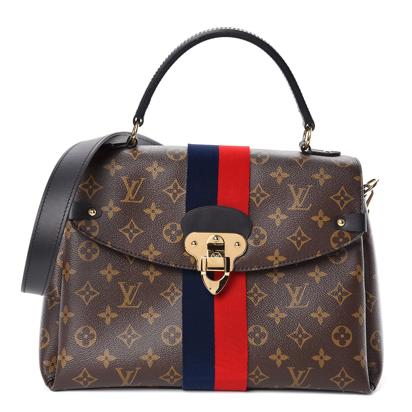 Monogram Georges MM Marine Cherry