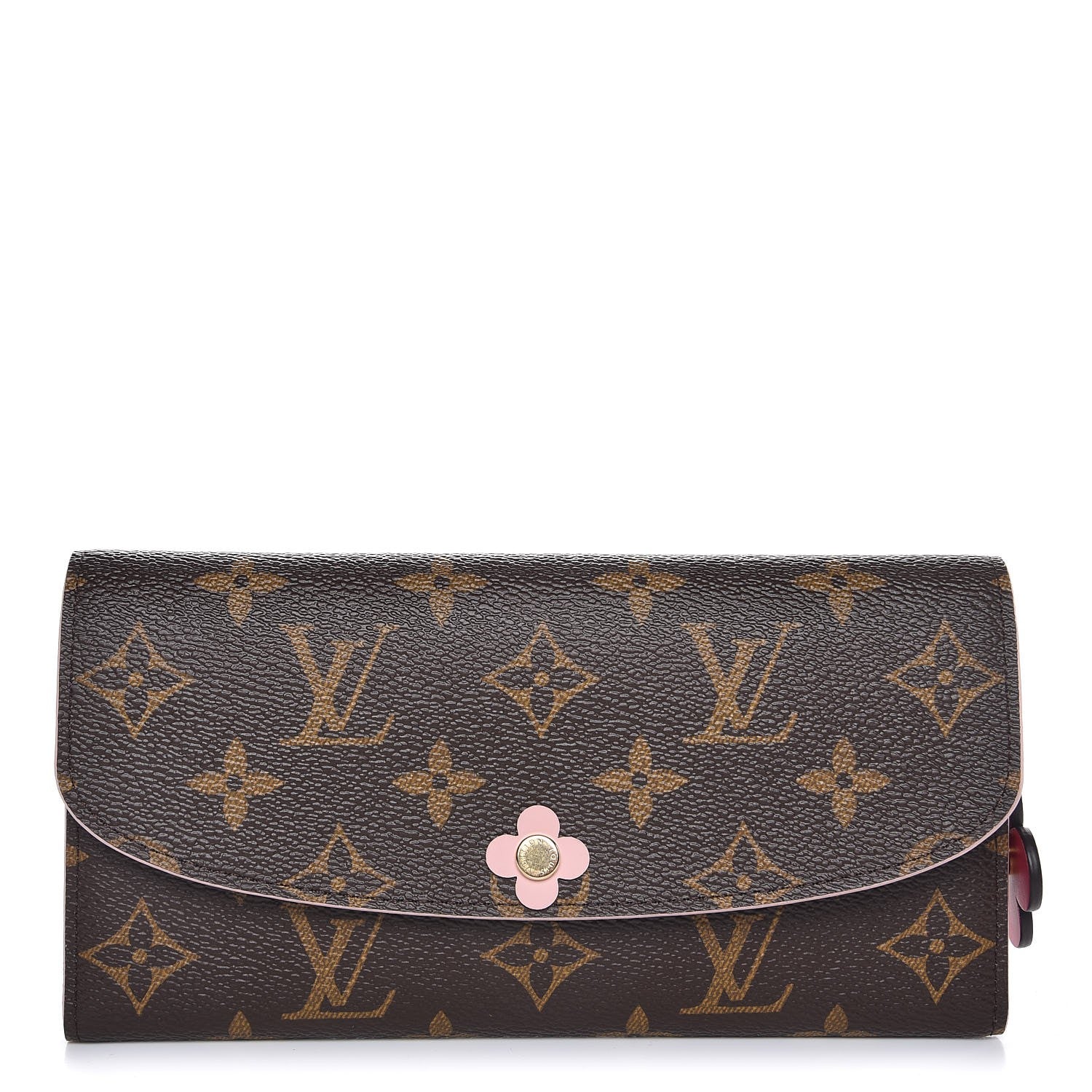 Louis Vuitton Monogram Bloom Flower Emilie Wallet 1 of 7