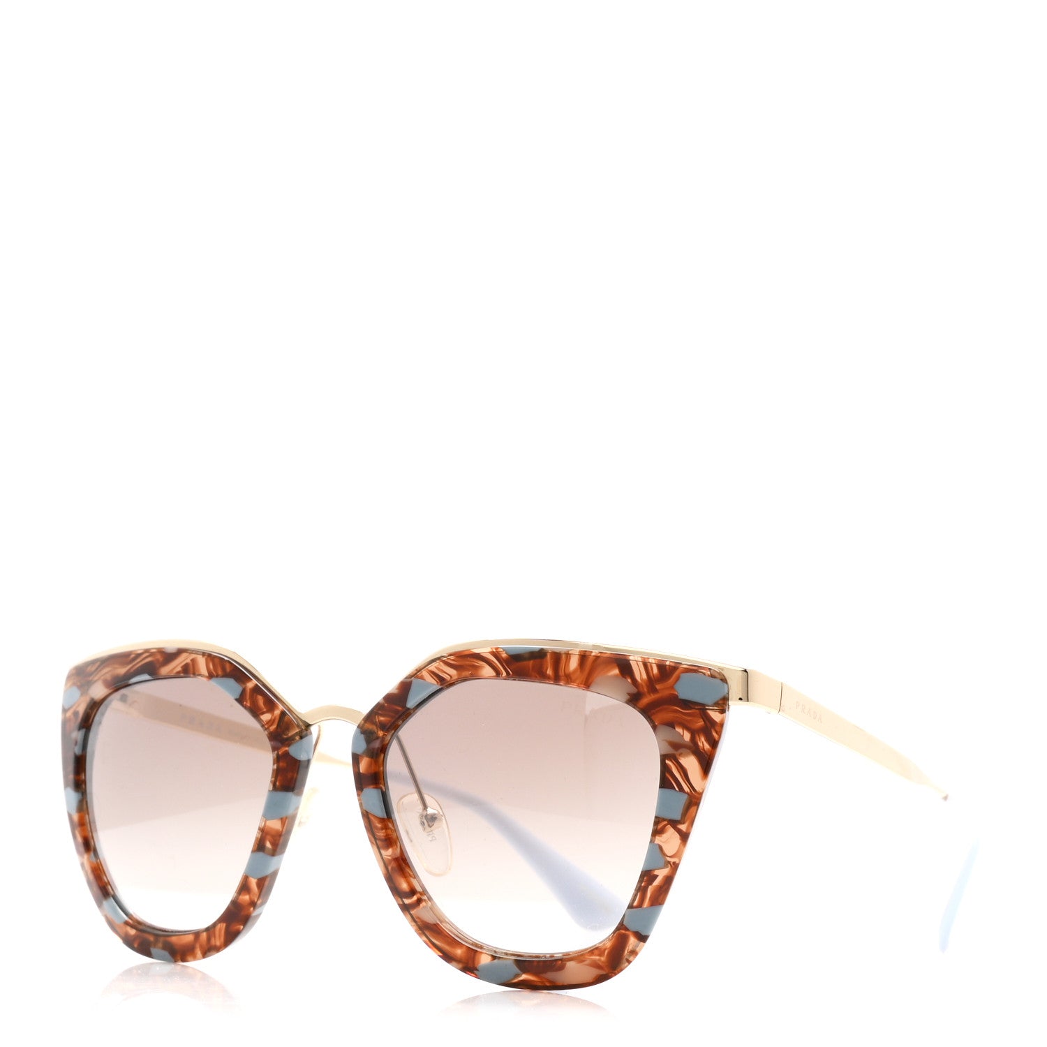 Prada Cinema Sunglasses SPR53S White Havana 1 of 7