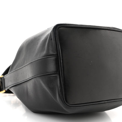 Chanel Lambskin CC Drawstring Bag Black 10 of 14