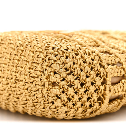 Chanel Metallic Calfskin Macrame Mini Chanel 22 Gold 10 of 10