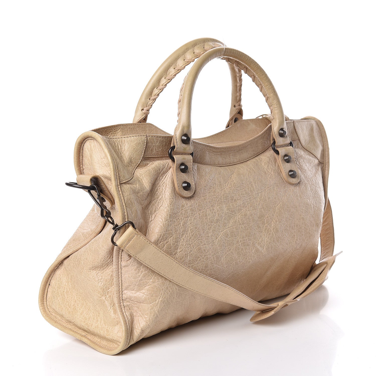 Balenciaga Agneau Classic Hardware City Praline 3 of 16