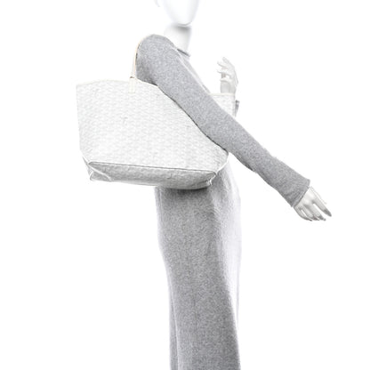 Goyard Goyardine Saint Louis PM White 2 of 11