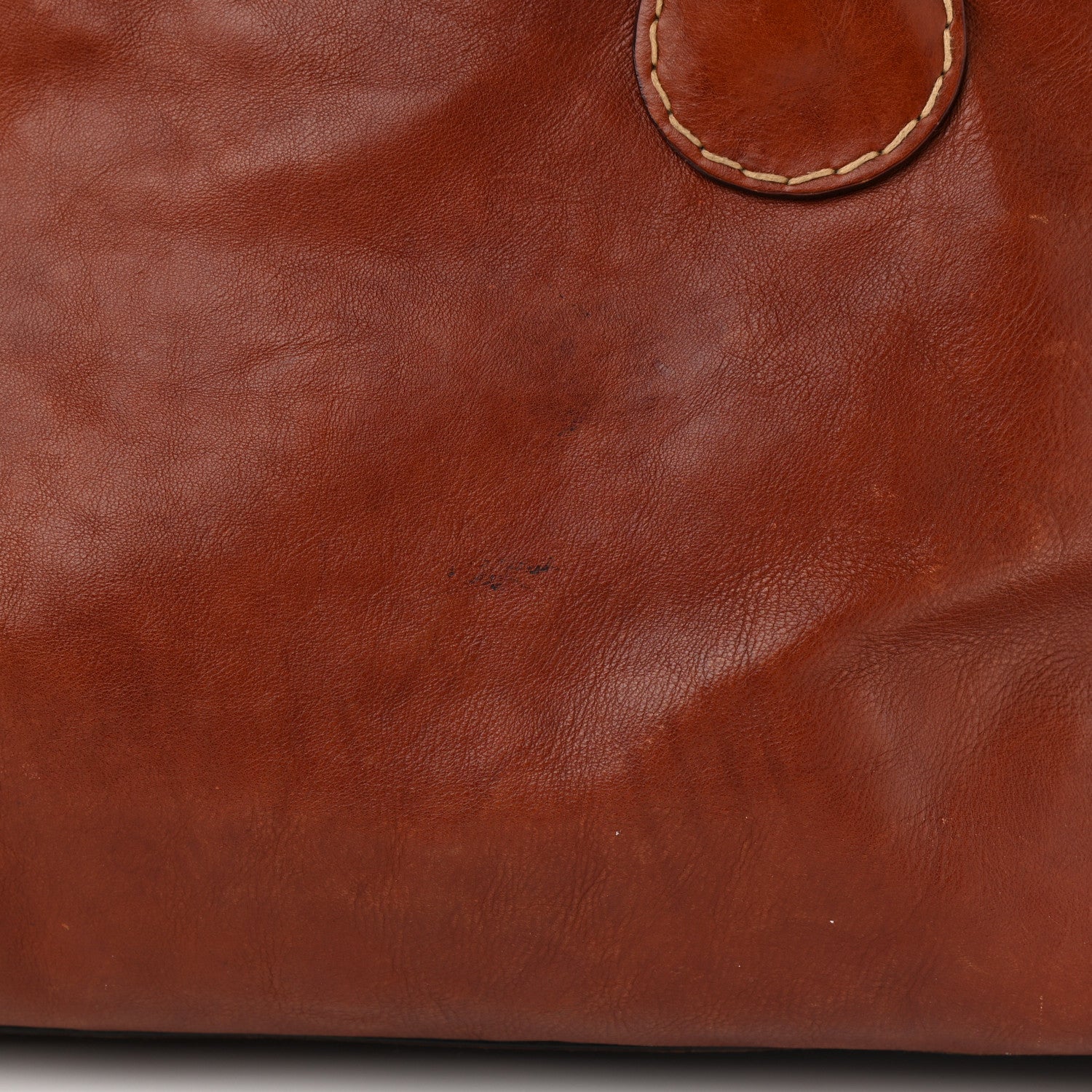 Chloe Calfskin Edith Satchel Ecureil Brown 15 of 17