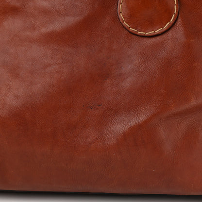 Chloe Calfskin Edith Satchel Ecureil Brown 15 of 17