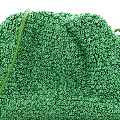 Bottega Veneta Boucle Curly Raffia The Mini Pouch Parakeet 8 of 10