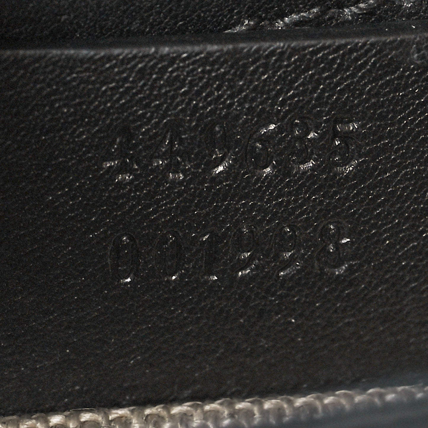 Microguccissima Medium Emily Chain Shoulder Bag Black