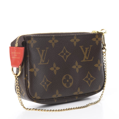 Louis Vuitton Monogram 2020 Christmas Animation Bumper Cars Mini Pochette Accessories Coquelicot 2 of 6