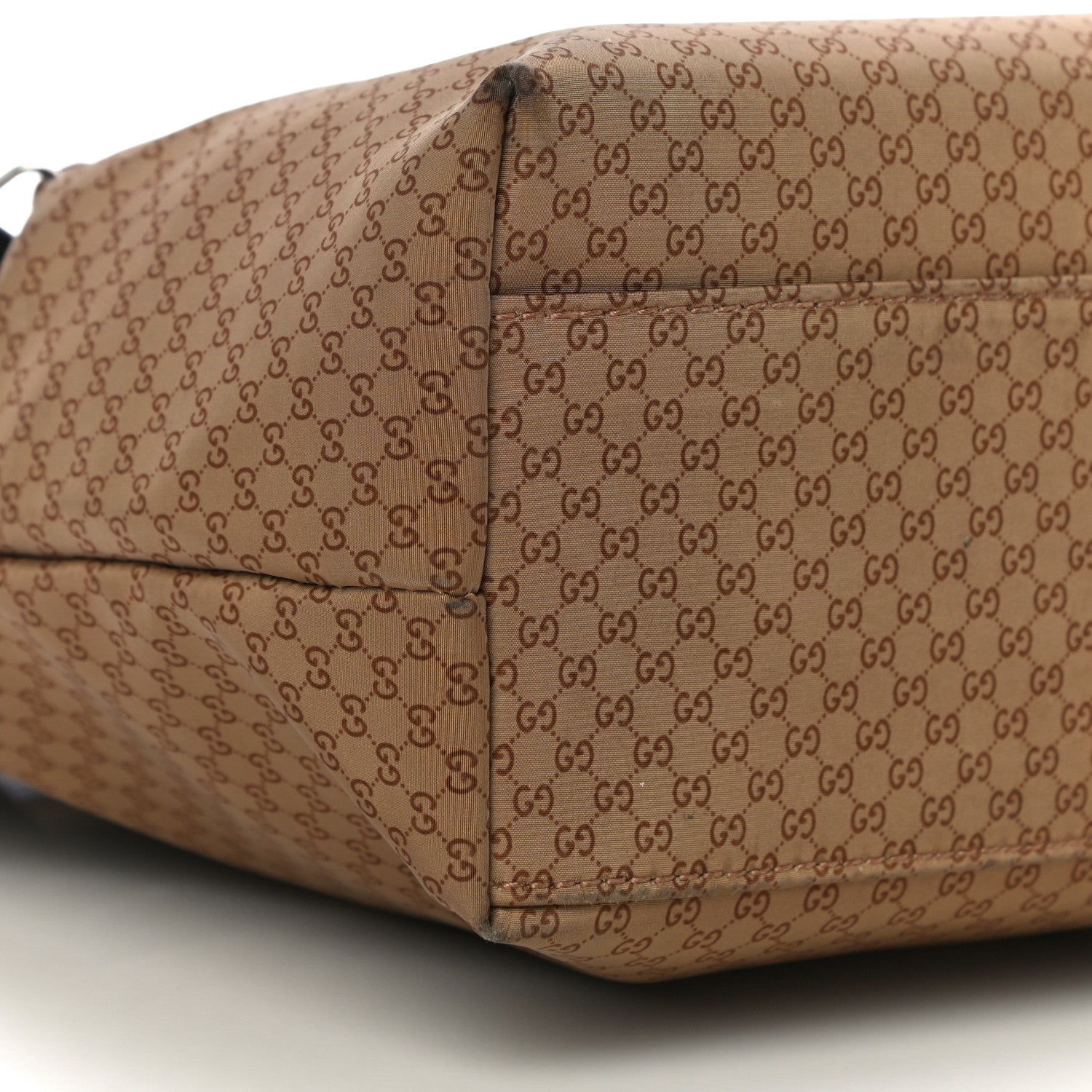Gucci Monogram Tote Brown 8 of 13