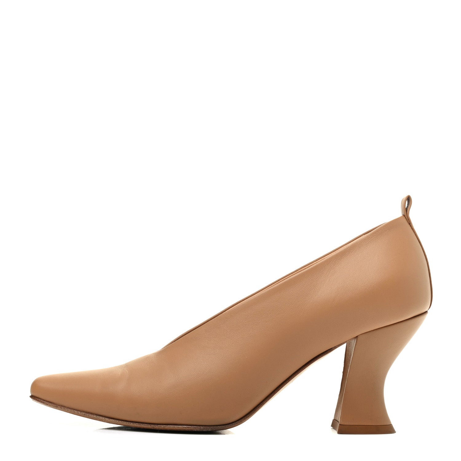 Bottega Veneta Nappa Almond Pumps 38 Nude 1 of 11
