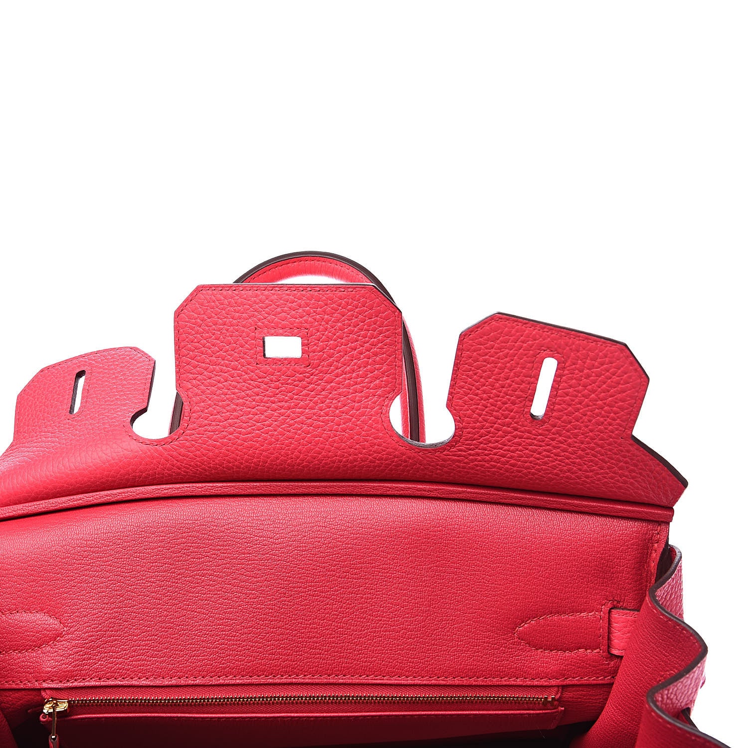 Hermes Taurillon Clemence Birkin 30 Rose Extreme 21 of 29