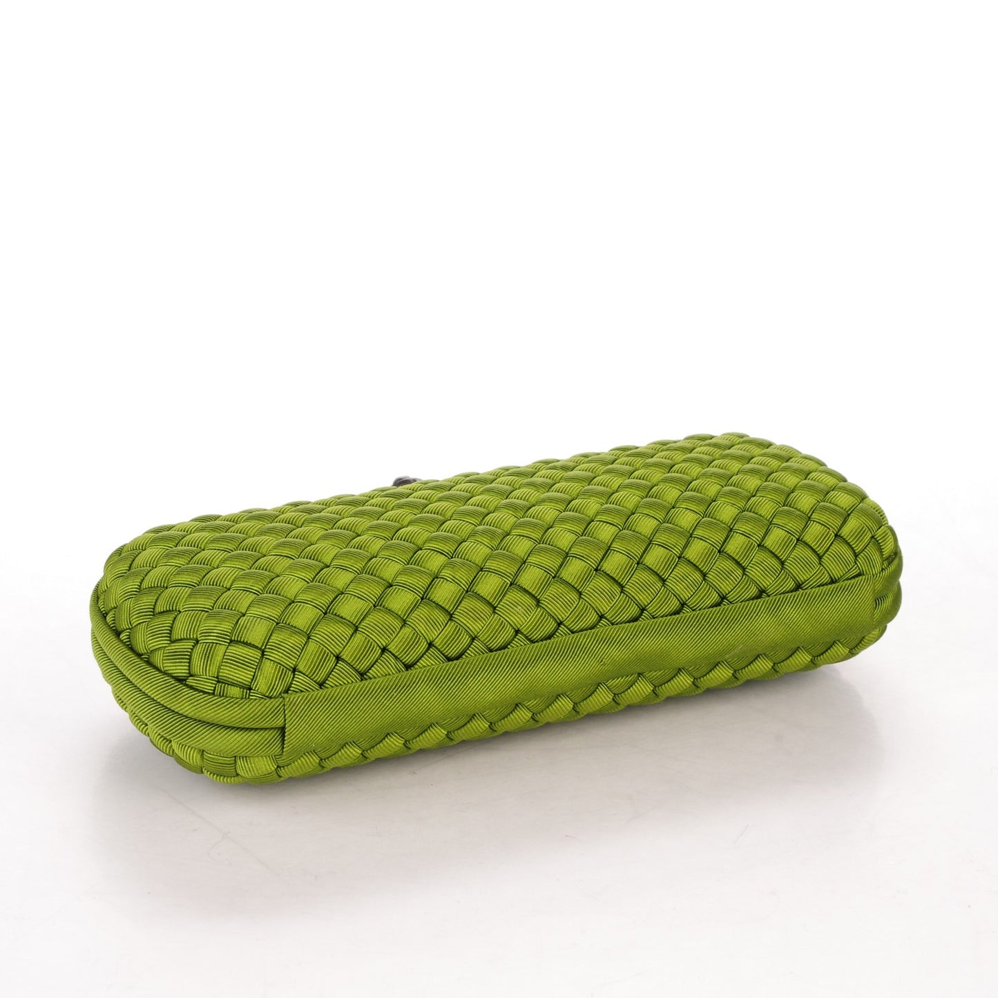 Silk Faille Intrecciato Knot Clutch