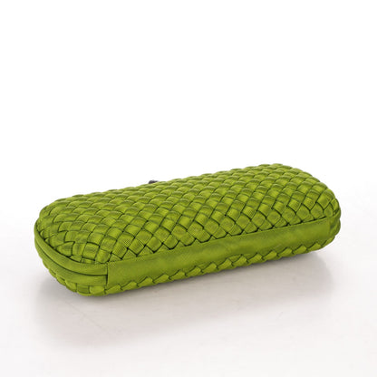Bottega Veneta Silk Faille Intrecciato Knot Clutch 4 of 6
