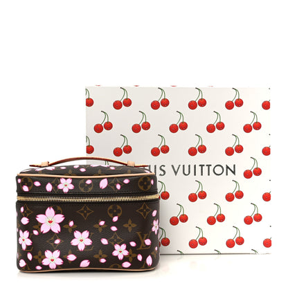 Louis Vuitton LV X TM Monogram Cherry Blossom Nice Mini Sakura Brown 9 of 9