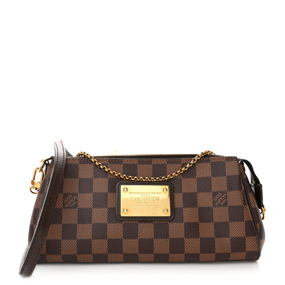 Louis Vuitton Damier Ebene Eva Clutch 1 of 9