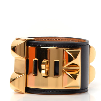 Hermes Box Collier De Chien CDC Bracelet S Black 3 of 6