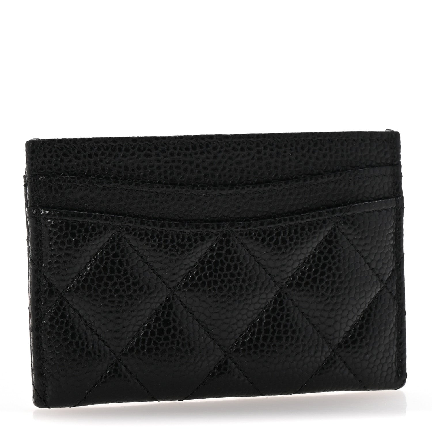 Chanel Caviar Quilted Card Holder Black 3 of 10