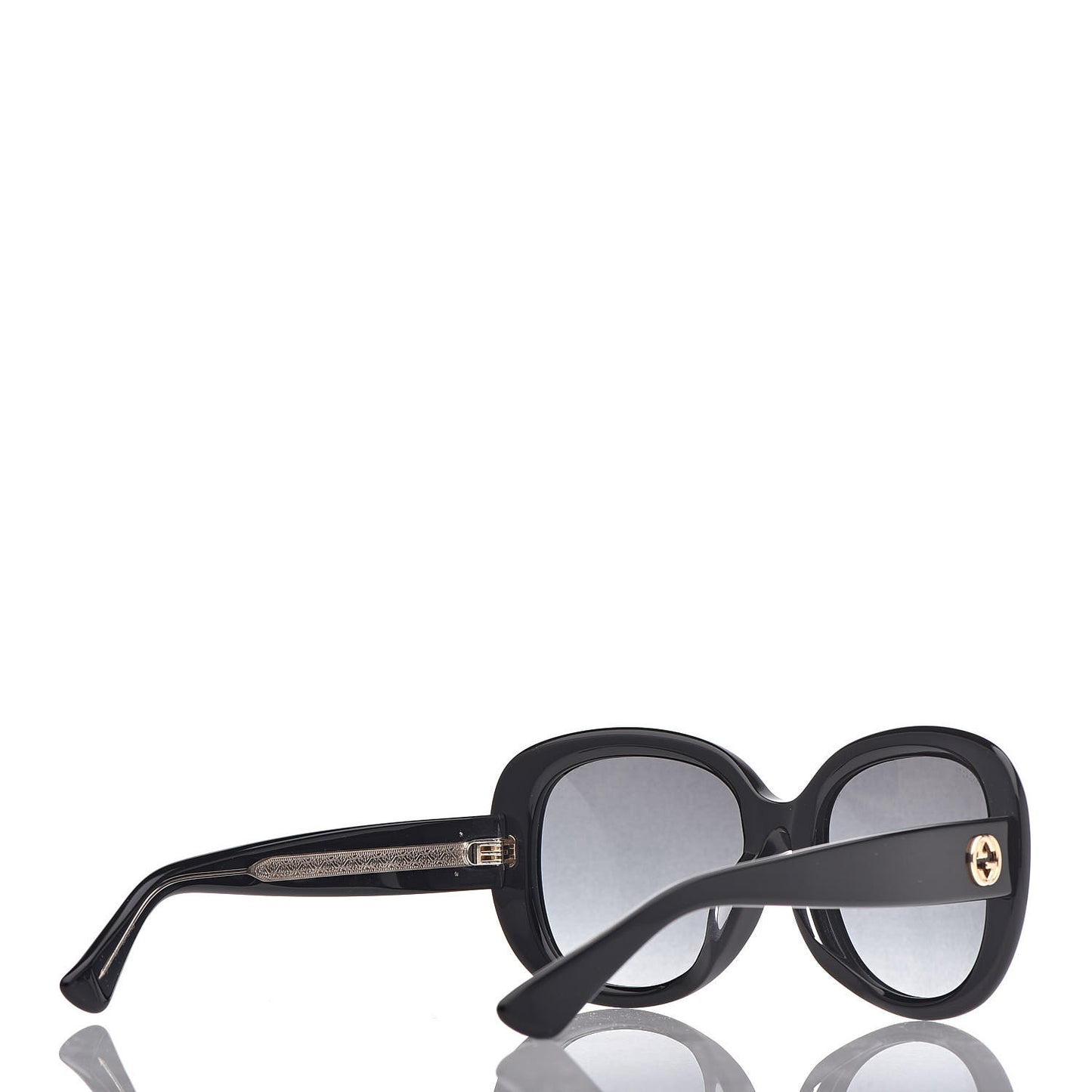 Round Sunglasses GG0140SA Black