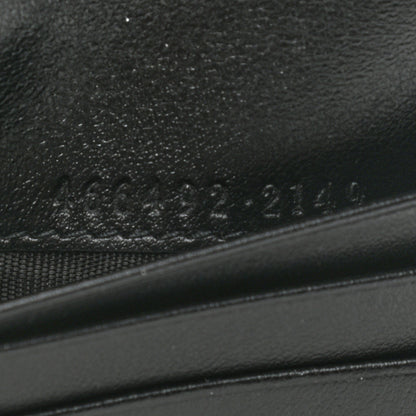 Gucci Calfskin Matelasse GG Marmont Card Case Wallet Black 7 of 8