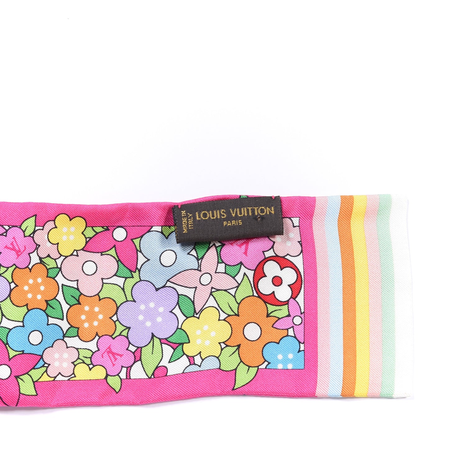 Silk Olivia Bandeau Multicolor Rosa