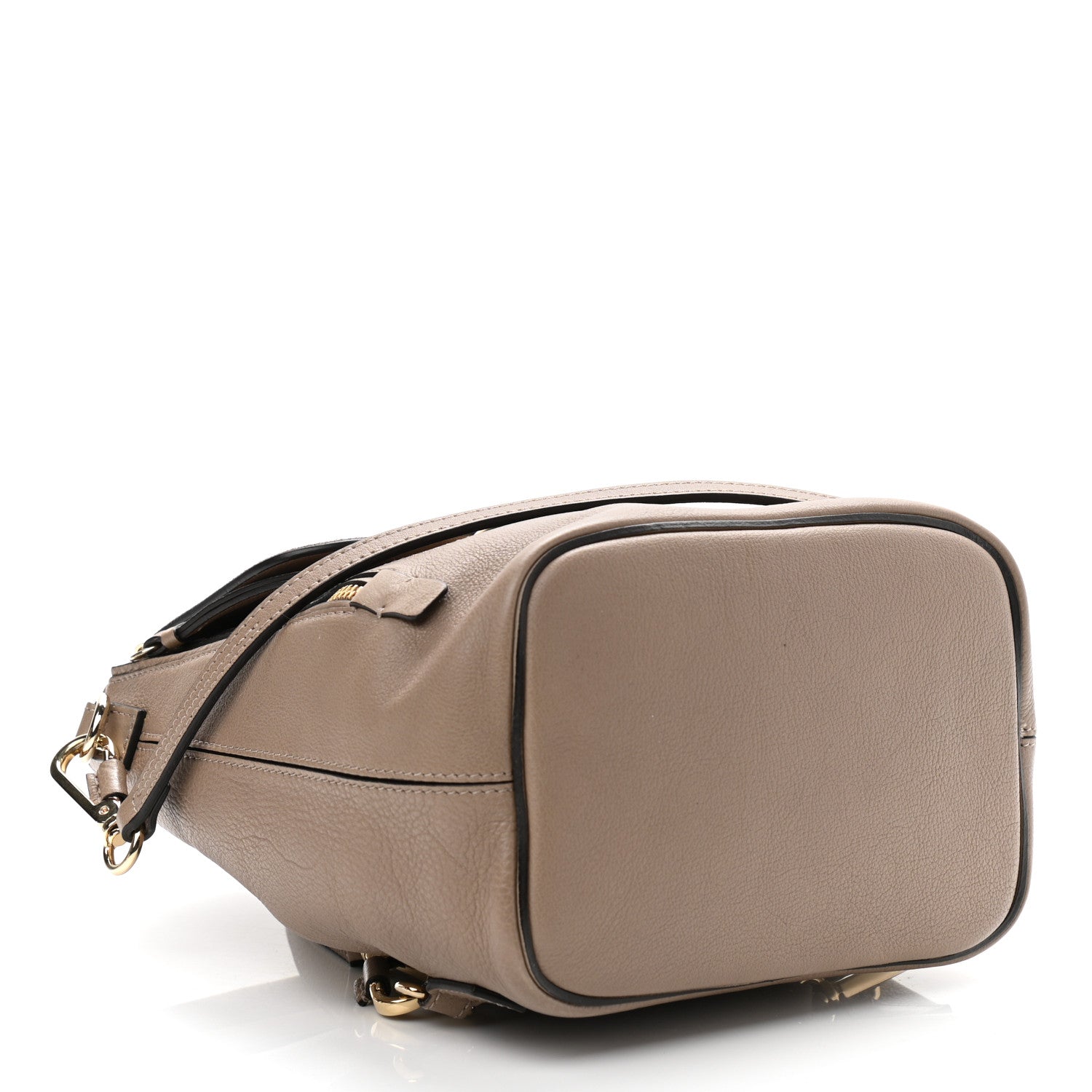 Chloe Suede Calfskin Medium Faye Backpack Motty Grey 11 of 11