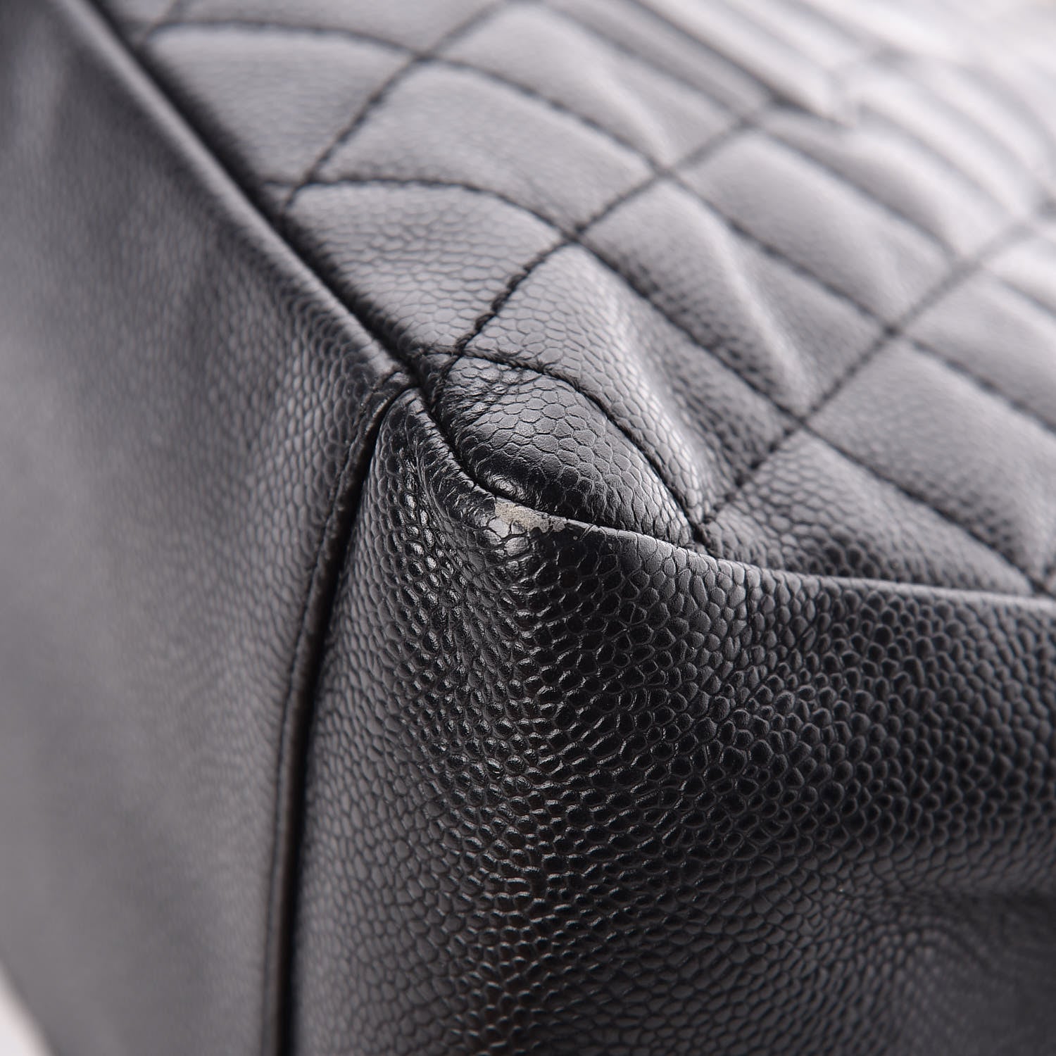 Chanel Caviar Quilted Grand Shopping Tote GST Black 11 of 13