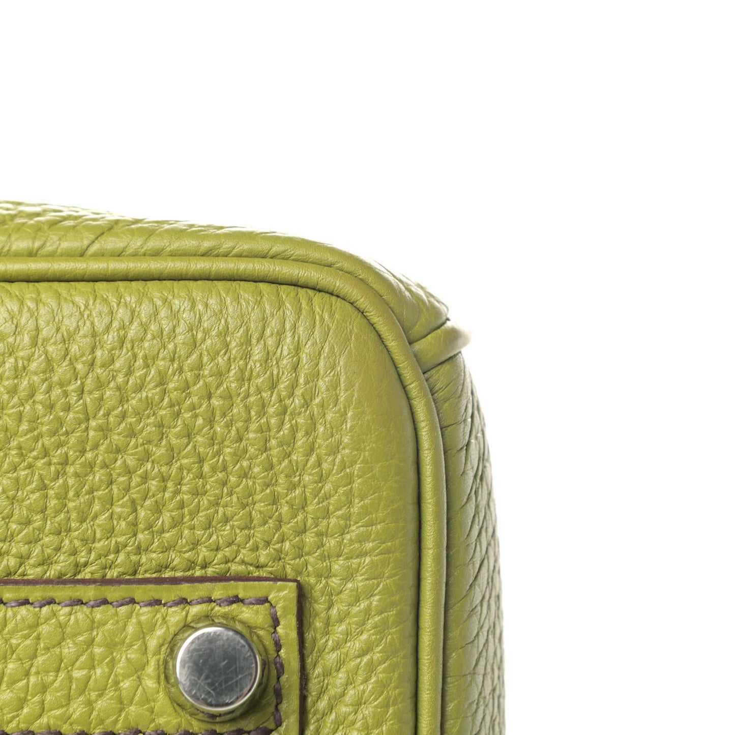 Togo Birkin 35 Vert Anis
