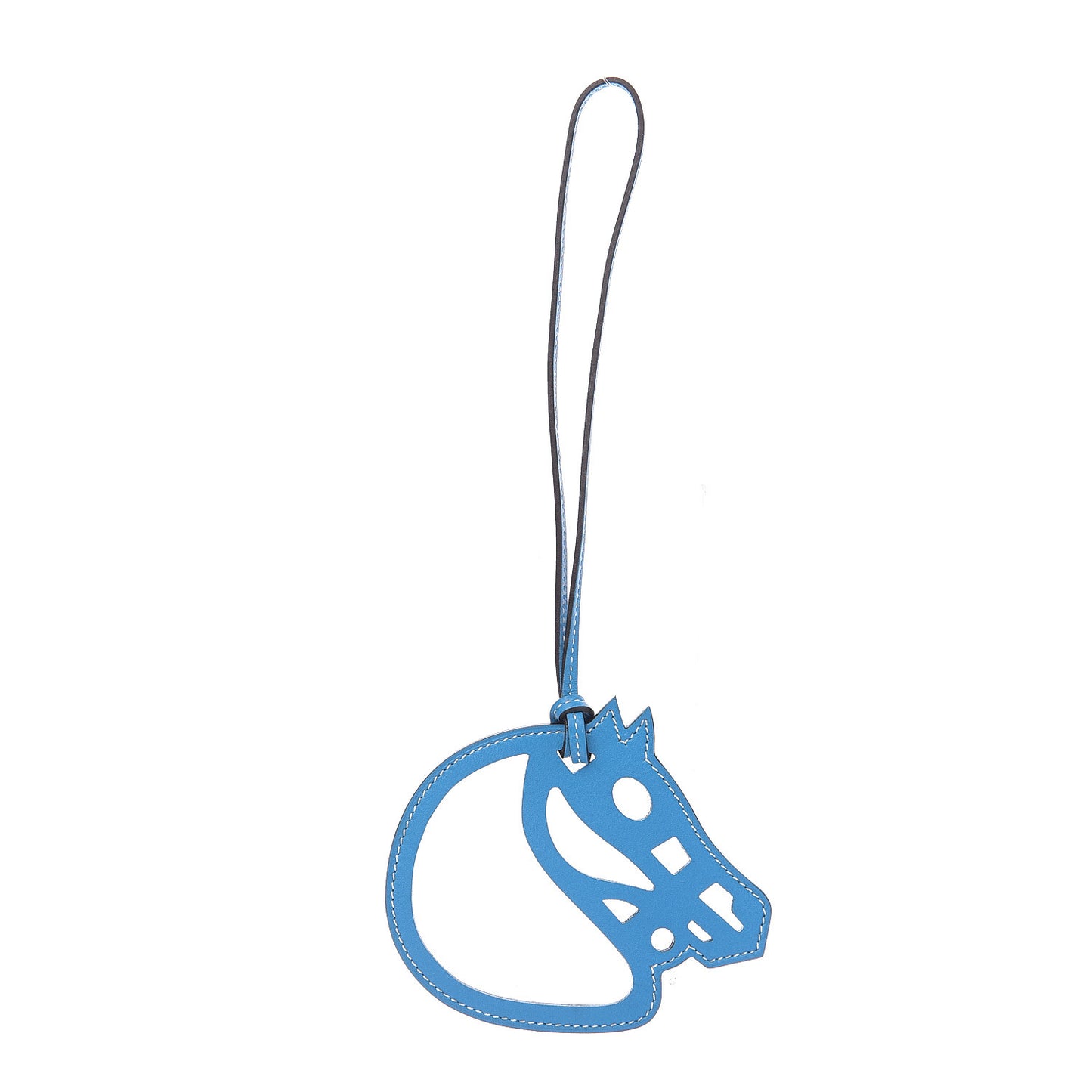 Swift Paddock Cheval Horse Bag Charm Bleu Zanzibar