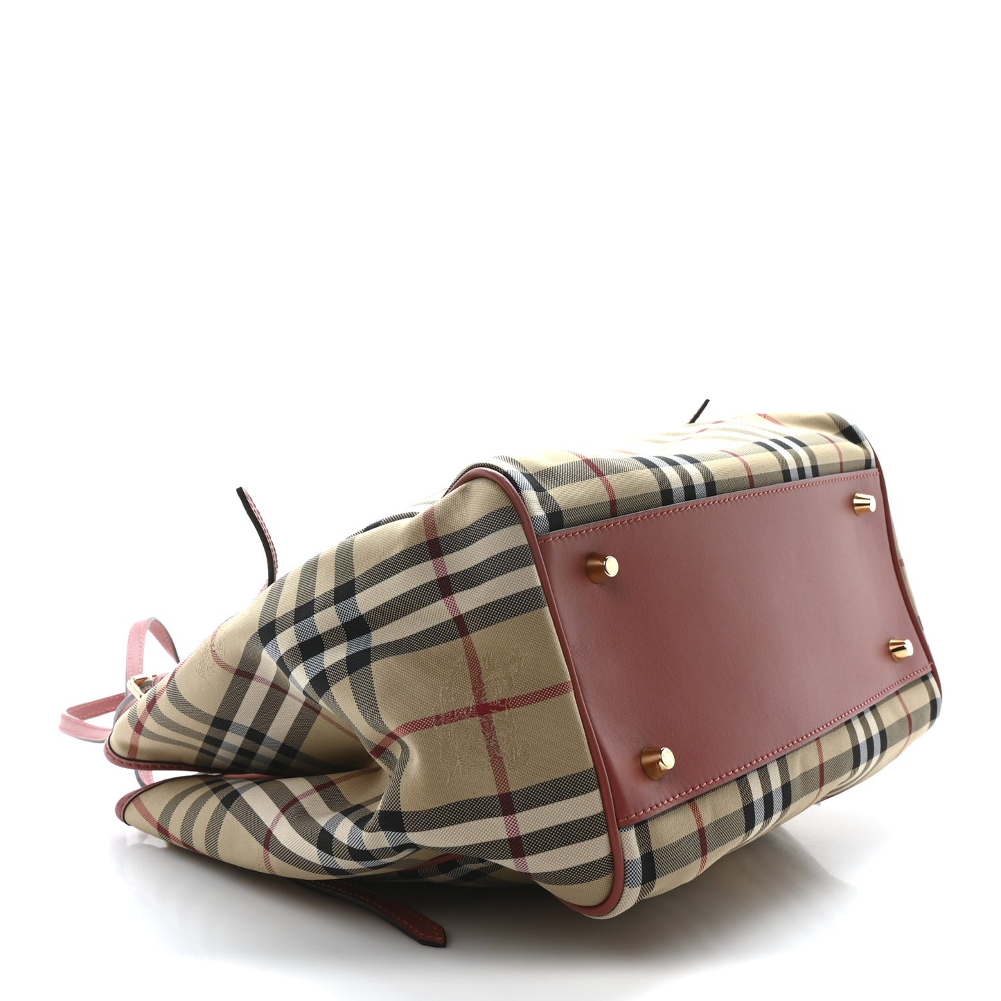 Horseferry Check Small Canterbury Tote Antique Rose