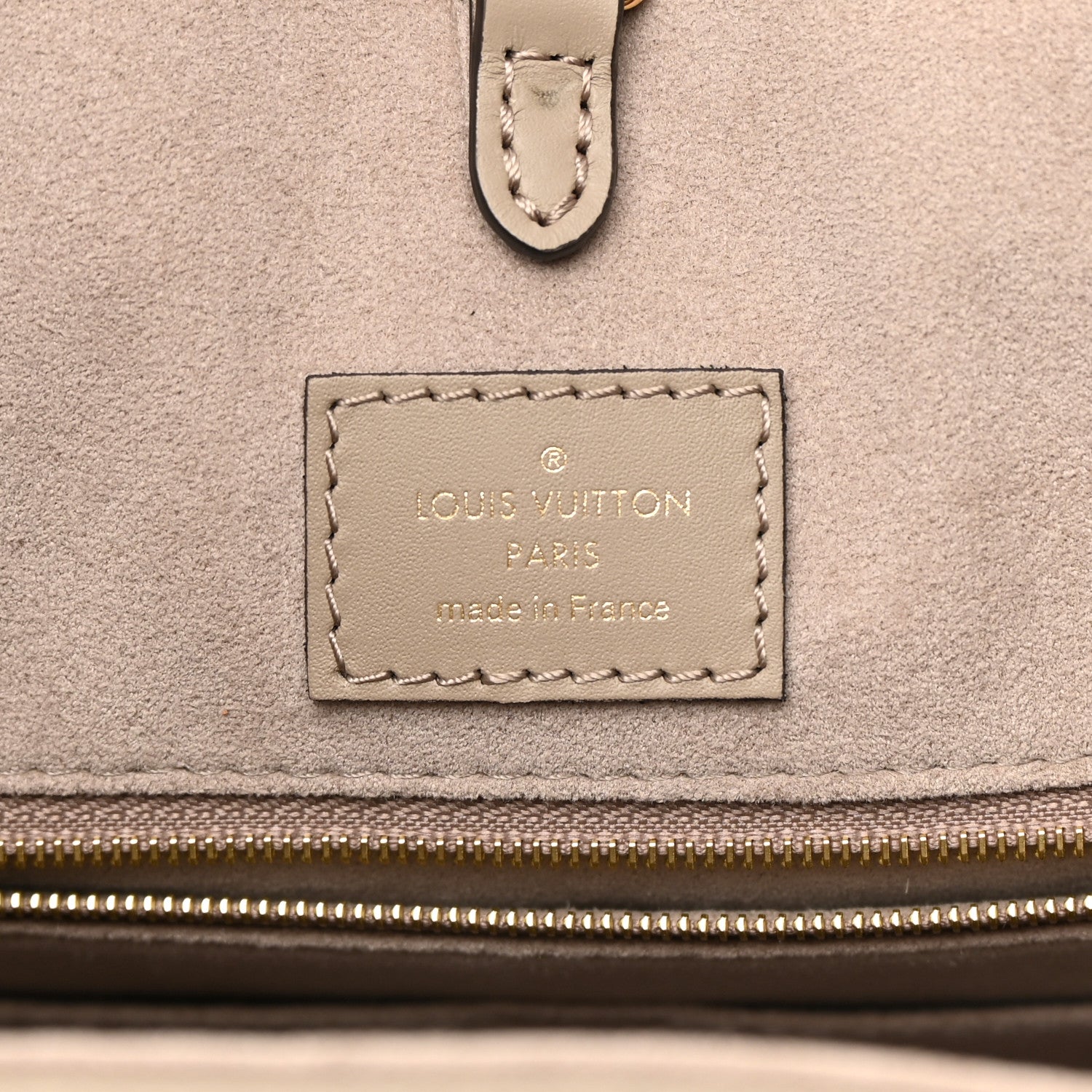 Louis Vuitton LOUIS VUITTON Empreinte Monogram Giant Onthego MM Tourterelle Creme 6 of 11