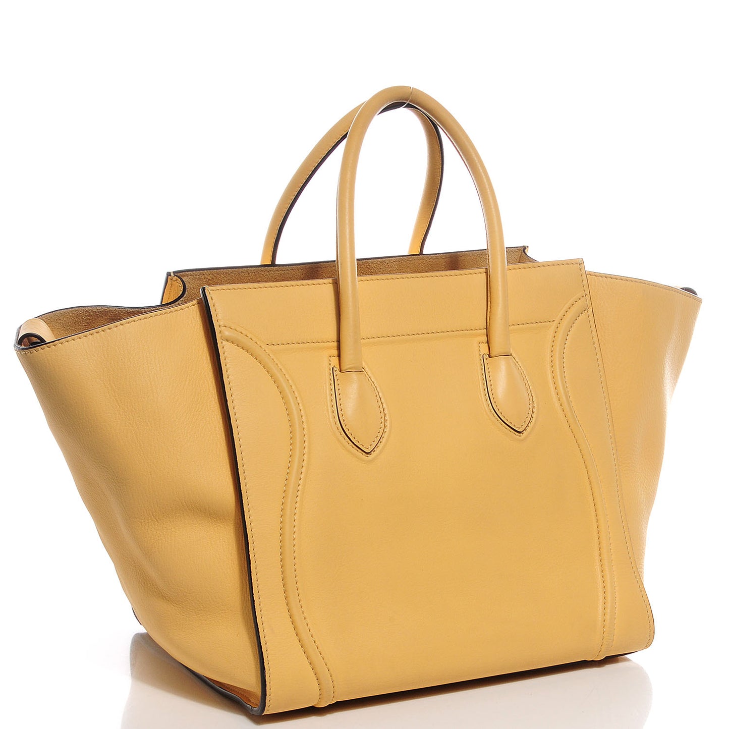 Supple Calfskin Medium Phantom Luggage Butter