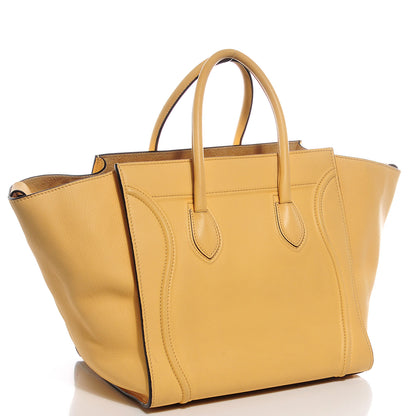 Celine Supple Calfskin Medium Phantom Luggage Butter 3 of 8