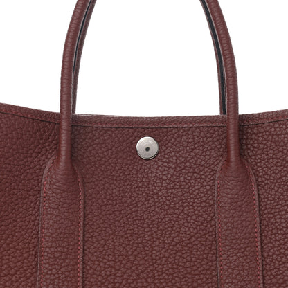 Hermes Vache Country Garden Party 30 TPM Rouge H 8 of 14