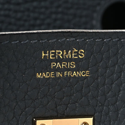 Hermes Togo Birkin 25 Gris Misty 5 of 12