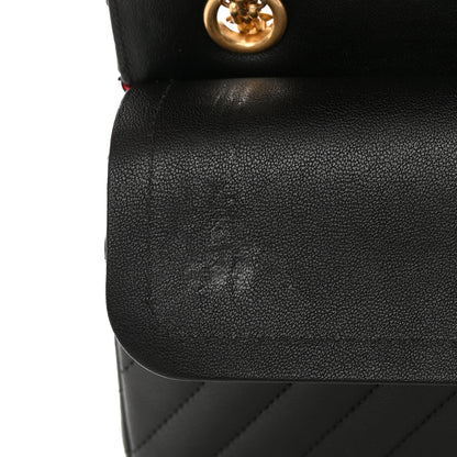 Chanel Sheepskin Chevron Quilted 2.55 Reissue 225 Flap Black 12 of 14