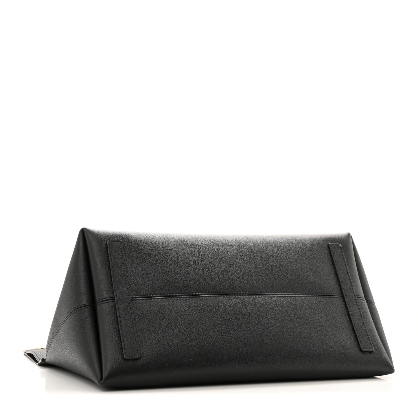 Calfskin Large Society Tote Black