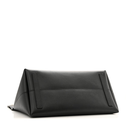Burberry Calfskin Large Society Tote Black 4 of 12