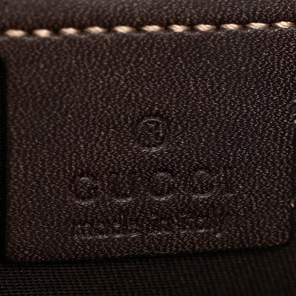 Gucci GG Supreme Monogram Medium Zippered Shopping Tote Dark Brown 6 of 14