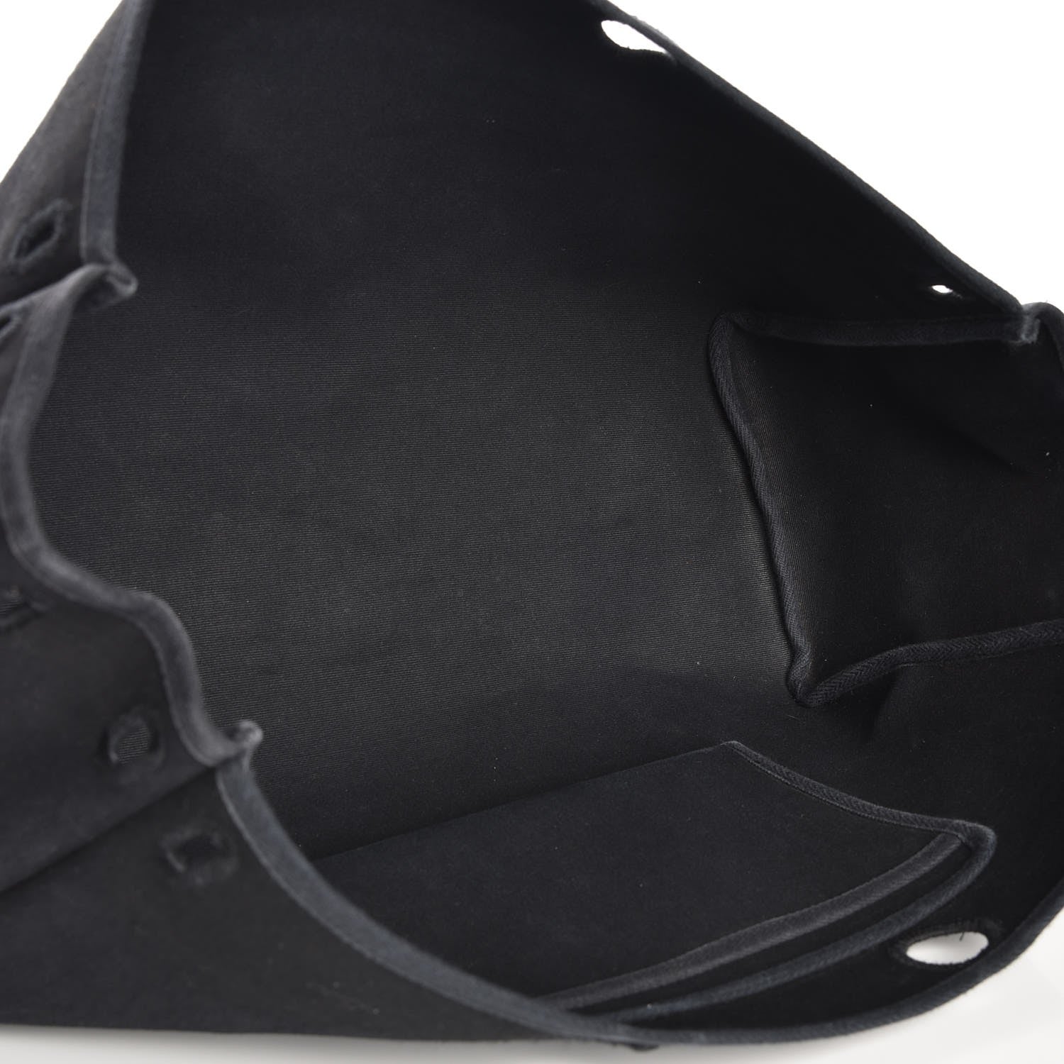 Hermes Toile Vache Hunter Herbag Cabas MM Black 7 of 17