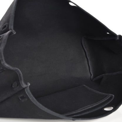 Hermes Toile Vache Hunter Herbag Cabas MM Black 7 of 17