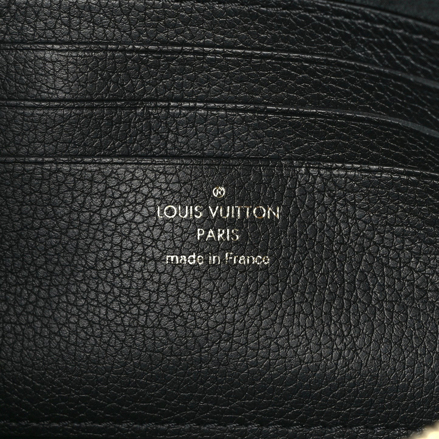 Empreinte Monogram Giant Ivy Wallet On Chain Black