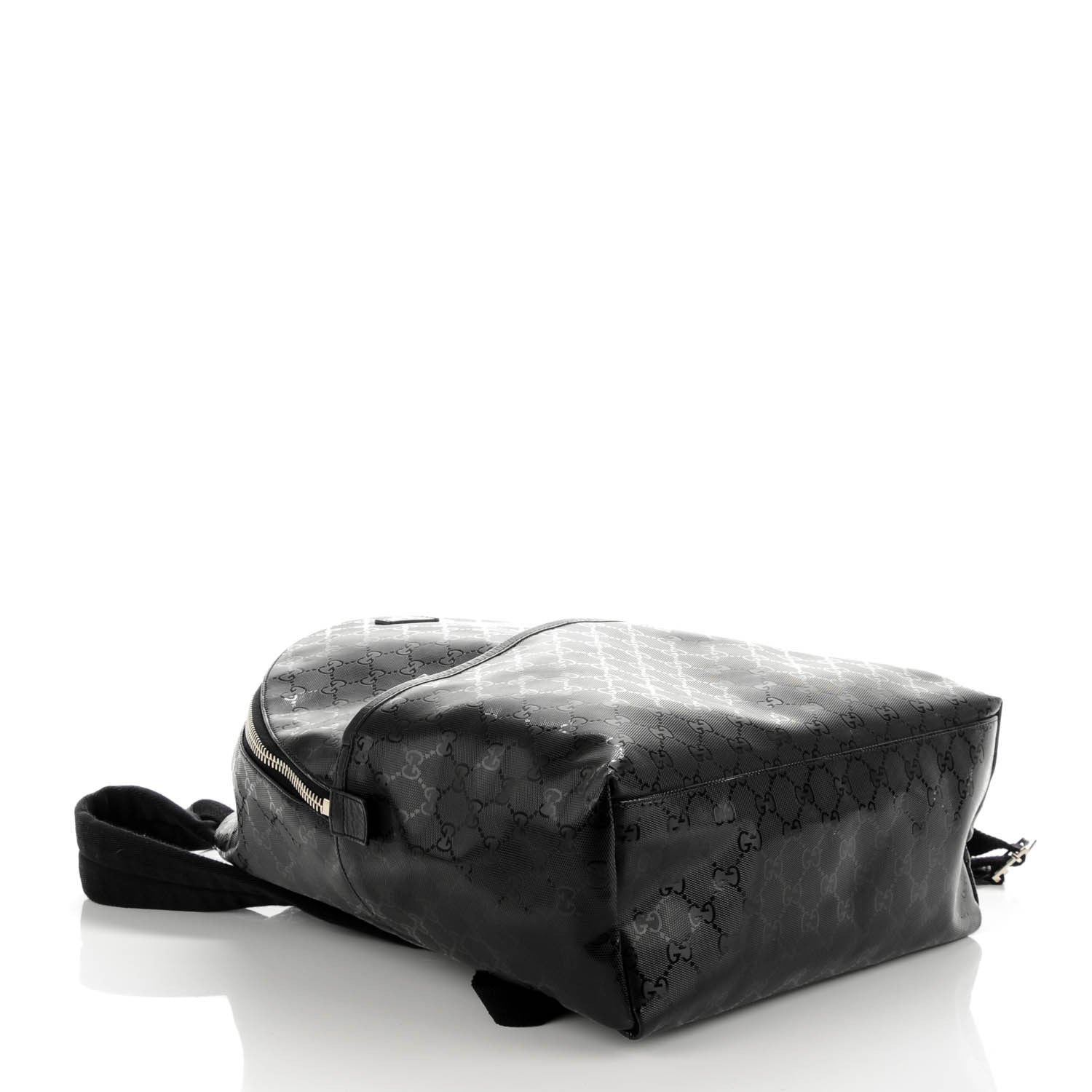 Gucci Imprime Monogram Medium Classic Backpack Black 4 of 7