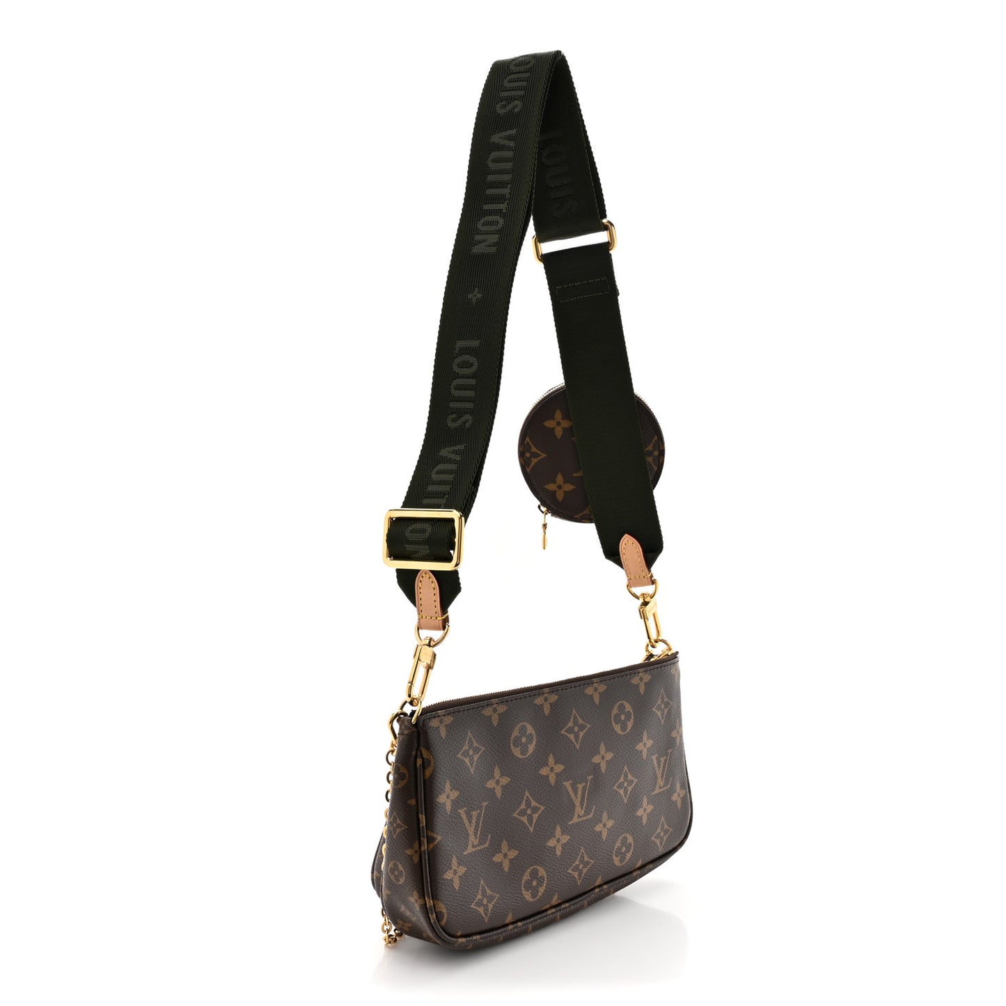 Monogram Multi Pochette Accessories Kaki