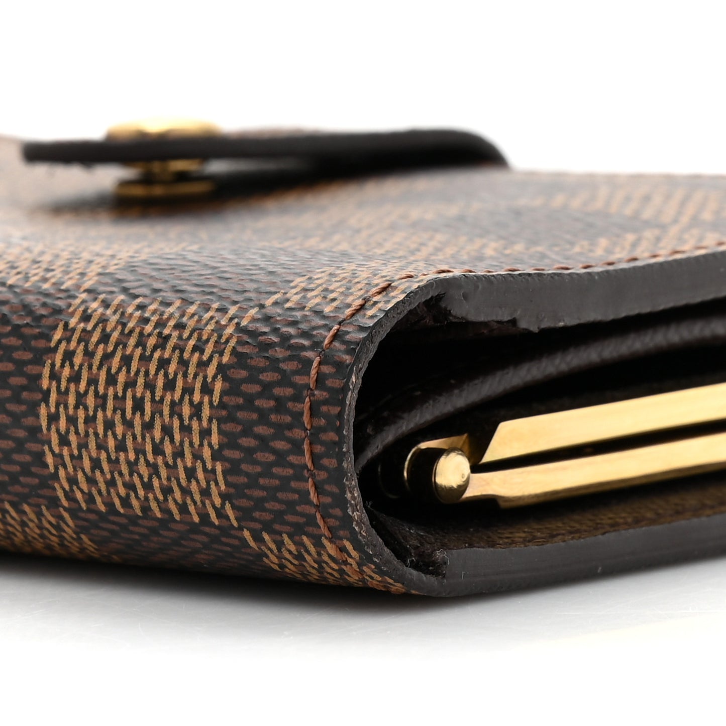 Damier Ebene French Purse Wallet