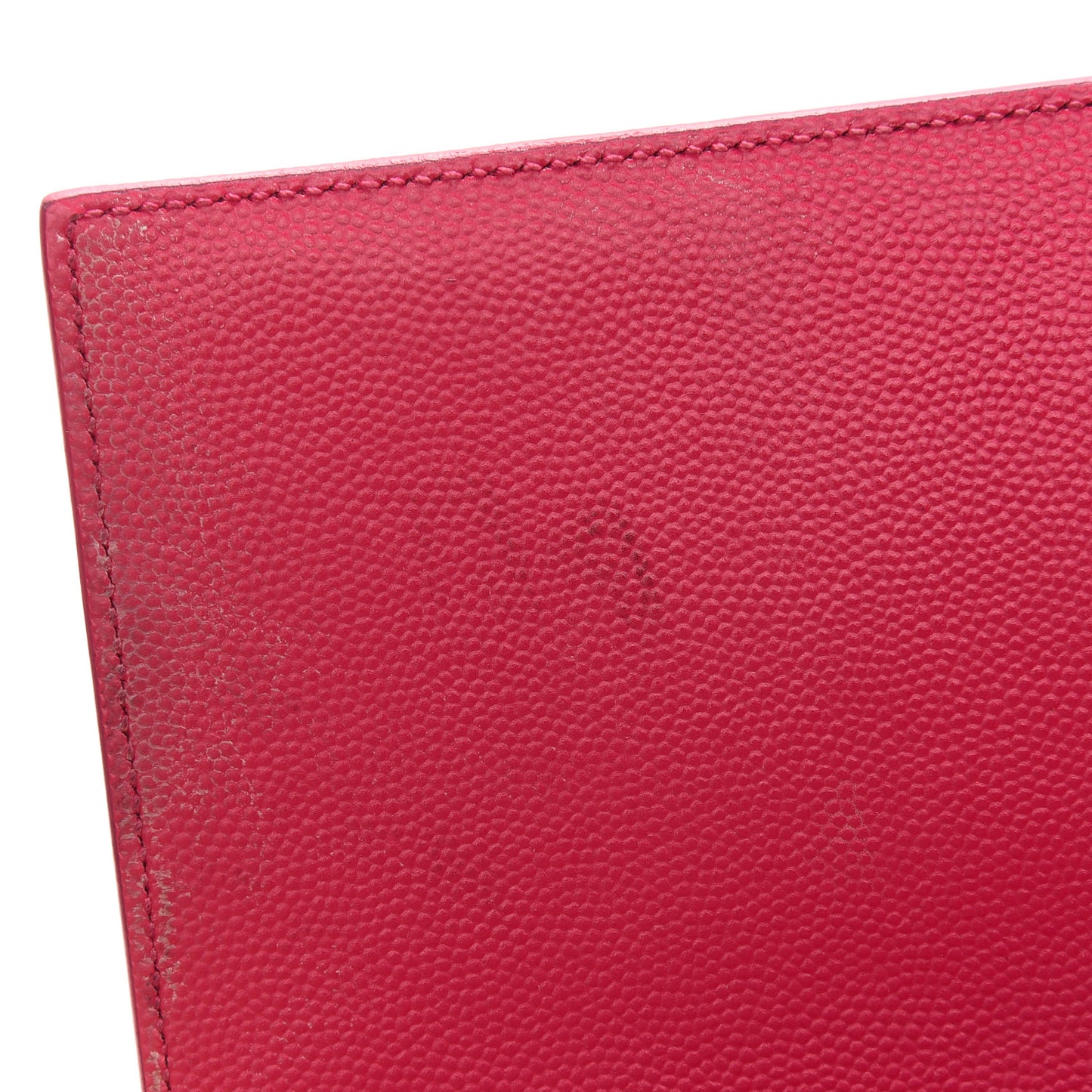 Grain De Poudre Medium Monogram Kate Satchel Lipstick Fuchsia