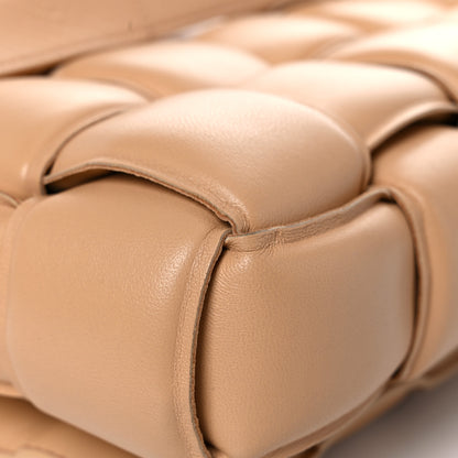 Bottega Veneta Nappa Maxi Intreccio Padded Cassette Crossbody Bag Almond 9 of 14